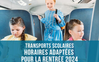 horaires rentrée 2024 transports