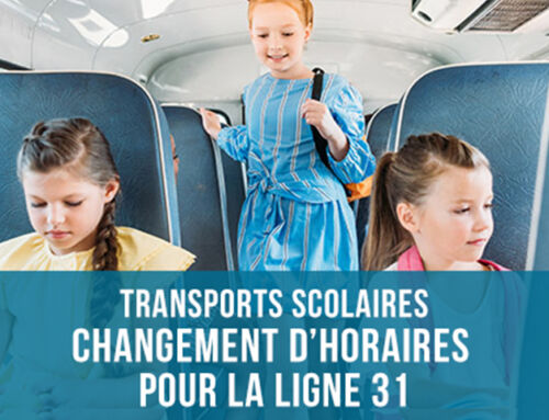 Changement d’horaires pour la ligne 31