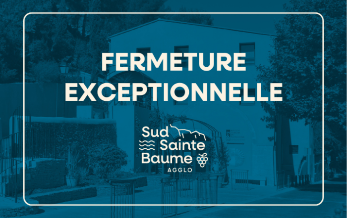 Fermeture exceptionnelle