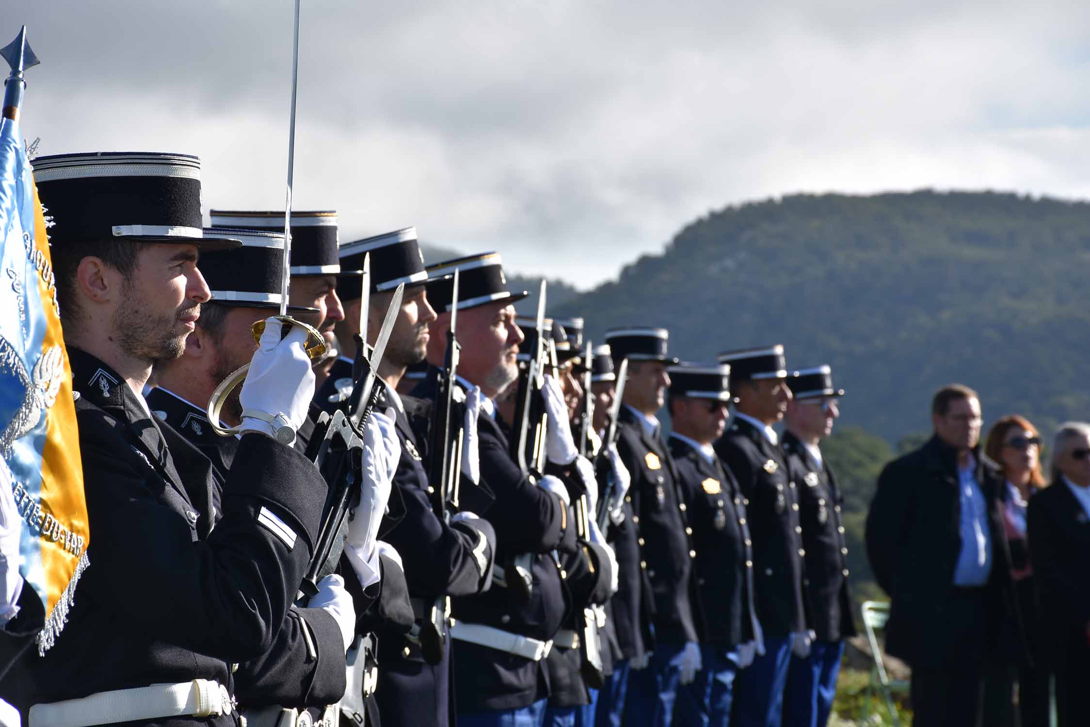 Prise de commandement de Fayçal Chidiac au sein du Fort de Pipaudon