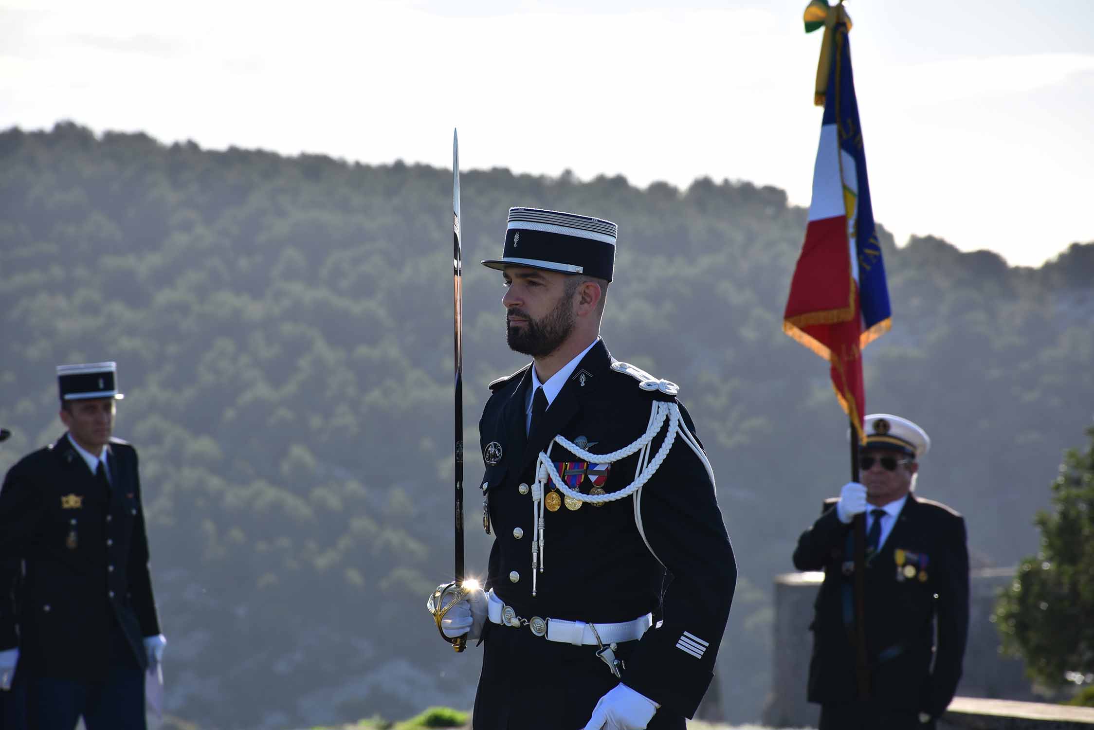 Prise de commandement de Fayçal Chidiac au sein du Fort de Pipaudon