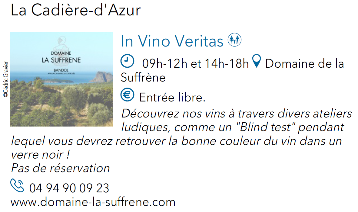 in vino veritas la cadière d'azur