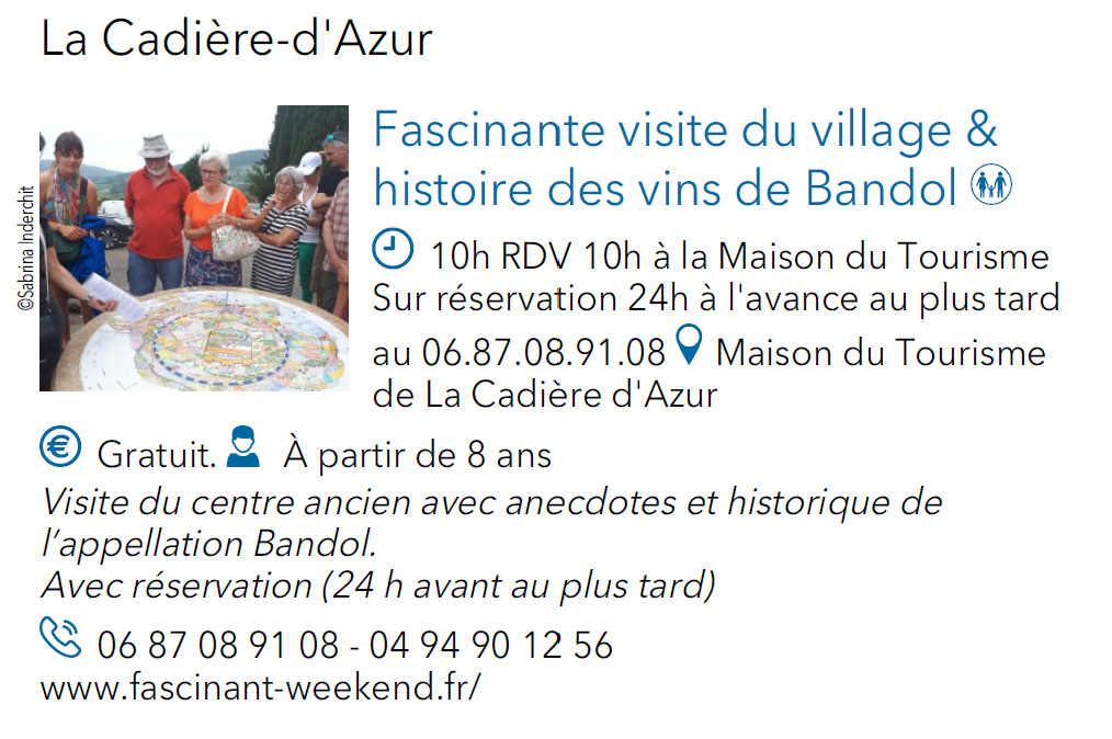 visite et histoire vins de bandol