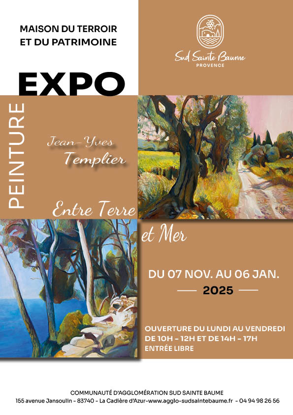 exposition peinture Jean Yves Templier