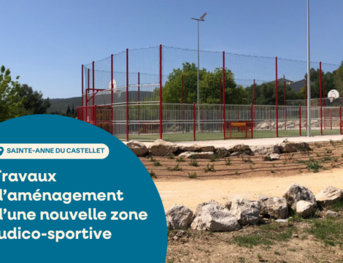 Travaux d’aménagement d’une nouvelle zone ludico-sportive au Castellet