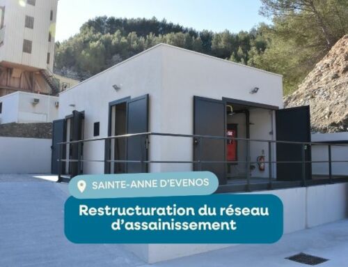 Mise en place d’un poste de refoulement pour le système d’assainissement à Sainte-Anne d’Evenos