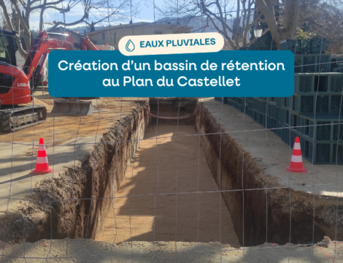 Plan du Castellet : des travaux sur le réseau d’eaux pluviales